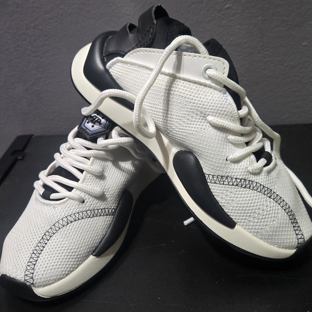 Philipp Plein Kids Sneakers - White and Black
